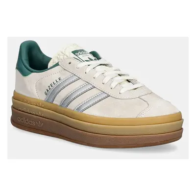 Sneakers boty adidas Originals Gazelle Bold W bílá barva, JI0328