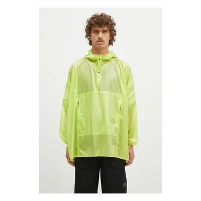 Nepromokavá bunda Rains Ultralight Anorak 18880 REFLECTIVE DIGITAL LIME zelená barva, přechodná,