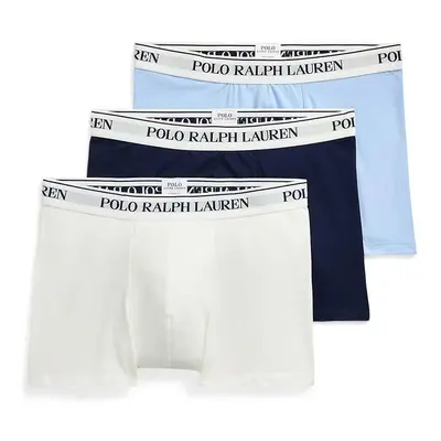 Boxerky Polo Ralph Lauren 3-pack pánské, modrá barva, 714830299