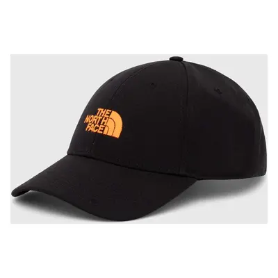 Kšiltovka The North Face Recycled 66 Classic Hat černá barva, s aplikací, NF0A4VSVUIF1