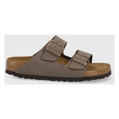 Pantofle Birkenstock Arizona dámské, hnědá barva, 151183