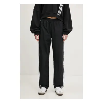 Tepláky adidas Originals Woven Track Pant černá barva, vzorované, JD5335