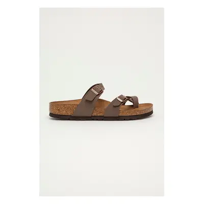 Pantofle Birkenstock Mayari dámské, hnědá barva, 71063