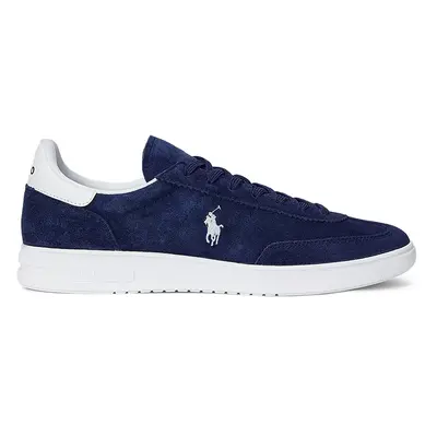 Semišové sneakers boty Polo Ralph Lauren Bedford Pp tmavomodrá barva, 809961180002