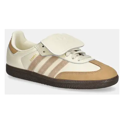 Kožené sneakers boty adidas Originals Samba LT béžová barva, JH5706