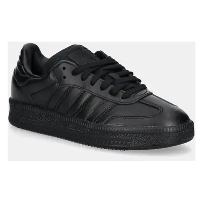 Kožené sneakers boty adidas Originals Samba XLG černá barva, JI3195