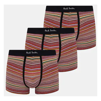 Boxerky Paul Smith 3-pack pánské, červená barva, M1A-914-M3PKO