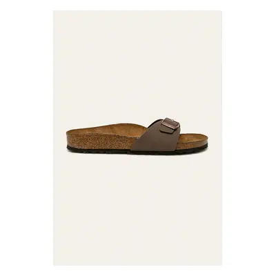 Pantofle Birkenstock Madrid dámské, hnědá barva, 40093