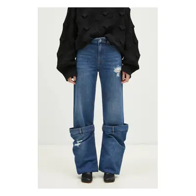 Džíny JW Anderson Bucket Jeans dámské, high waist, DT0056.PG1164.804