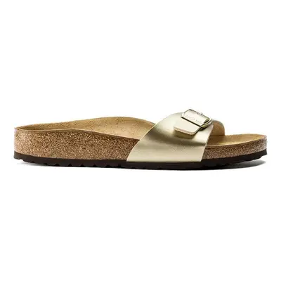 Pantofle Birkenstock Madrid dámské, zlatá barva, 1016107