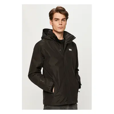 Bunda Helly Hansen DUBLINER INSULATED JACKET pánská, černá barva, přechodná, 53117