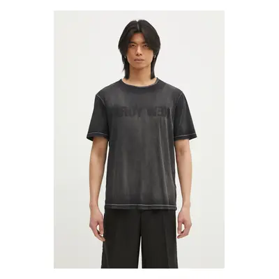 Tričko Helmut Lang New York Tee.Garment černá barva, O10HM508