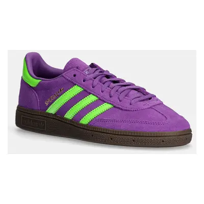 Sneakers boty adidas Originals Handball Spezial W fialová barva, JS0251