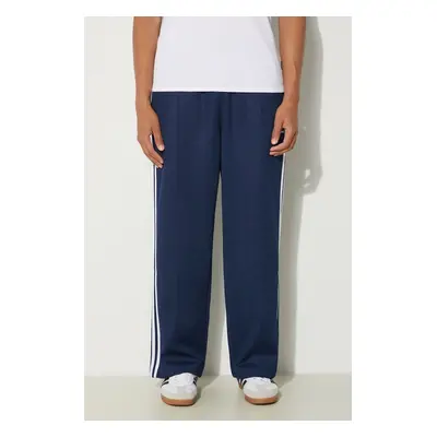 Tepláky adidas Originals Adicolor Baggy Fit Firebird Pant tmavomodrá barva, s aplikací, IZ2466