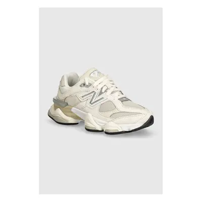 Sneakers boty New Balance 9060 béžová barva, U9060WHT