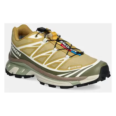 Boty Salomon XT-6 Gore-Tex zelená barva, L47581000