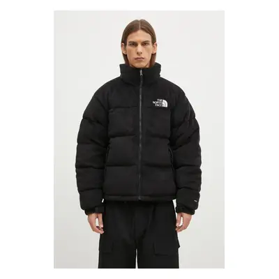 Bunda The North Face 2000 Polar Nuptse pánská, černá barva, zimní, oversize, NF0A88XNJK31