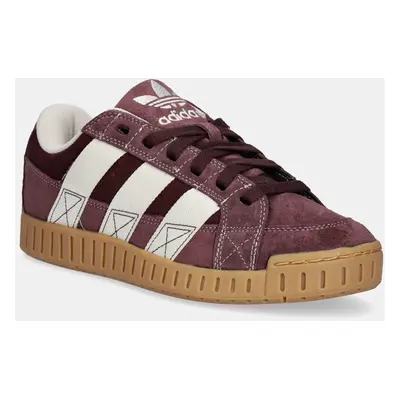 Semišové sneakers boty adidas Originals Lwst fialová barva, JI3127