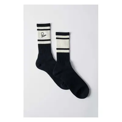 Ponožky by Parra Crew Socks tmavomodrá barva, 52281