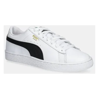 Sneakers boty Puma Basket Classic XXI bílá barva, 374923