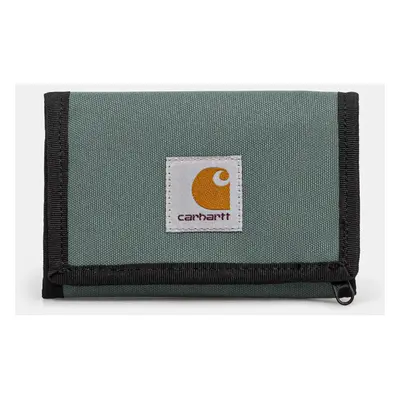 Peněženka Carhartt WIP Alec Wallet zelená barva, I031471.2M2XX