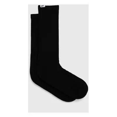 Ponožky Vans Premium Standards Premium Standard Crew Sock LX pánské, černá barva, VN000GCRBLK1