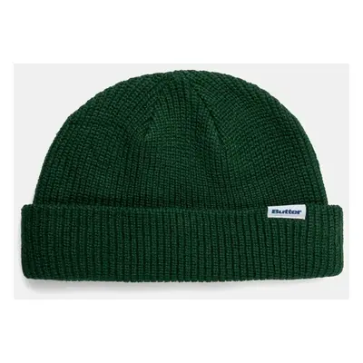 Čepice Butter Goods Wharfie Beanie zelená barva, z tenké pleteniny, BG243810