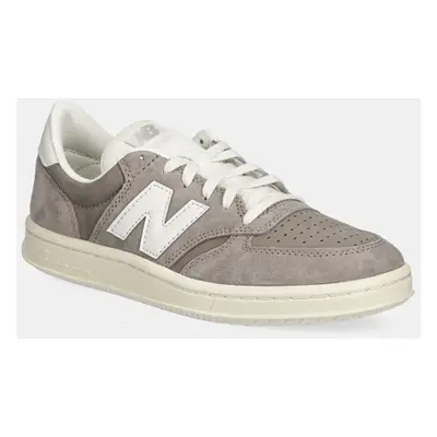 Kožené sneakers boty New Balance CT500CJ šedá barva, CT500CJ