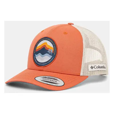 Kšiltovka Columbia Mesh Snap Back oranžová barva, s aplikací, 1652541