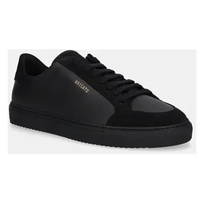 Kožené sneakers boty Axel Arigato Clean 90 Triple Sneaker černá barva, F1578002