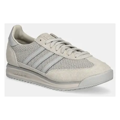 Semišové sneakers boty adidas Originals SL 72 RS béžová barva, JR7813