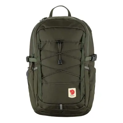 Batoh Fjallraven Skule 20 zelená barva, velký, hladký