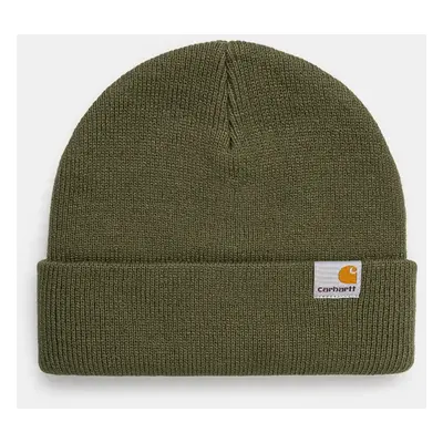 Čepice Carhartt WIP Stratus Hat Low zelená barva, I025741.2BRXX