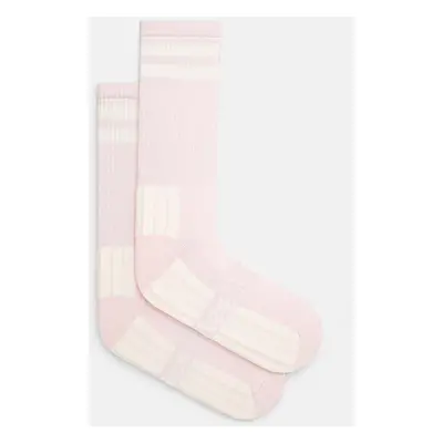 Ponožky Fila x Aries Socks růžová barva, 42PS24SO010122690227