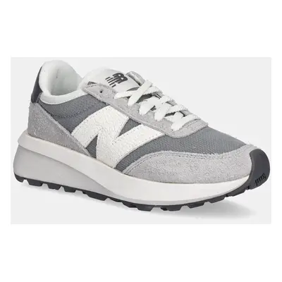 Sneakers boty New Balance 370 šedá barva, U370AH