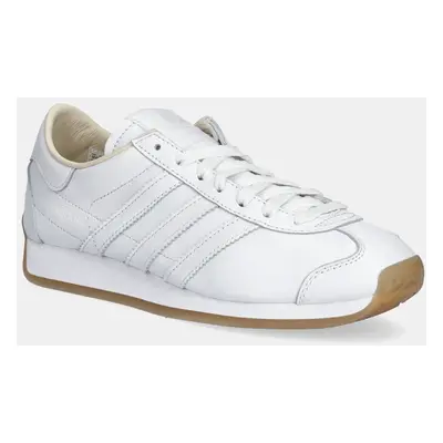 Kožené sneakers boty adidas Originals Country Japan bílá barva, JH5085