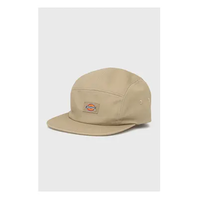 Čepice Dickies zelená barva, hladká, DK0A4XC1KHK-KHAKI