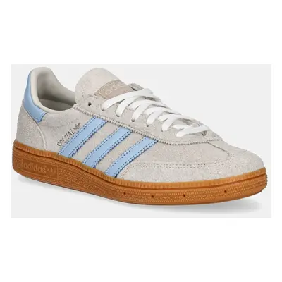 Semišové sneakers boty adidas Originals Handball Spezial W šedá barva, JS0241