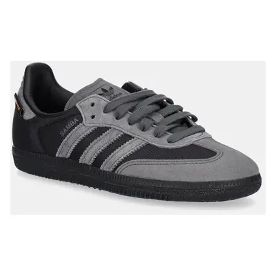 Sneakers boty adidas Originals Samba OG šedá barva, JI3214