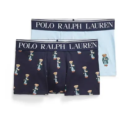 Bavlněné boxerky Polo Ralph Lauren 2-pack zelená barva, 714843425