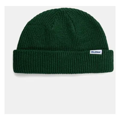 Čepice Butter Goods Wharfie Beanie zelená barva, z tenké pleteniny, BG243810