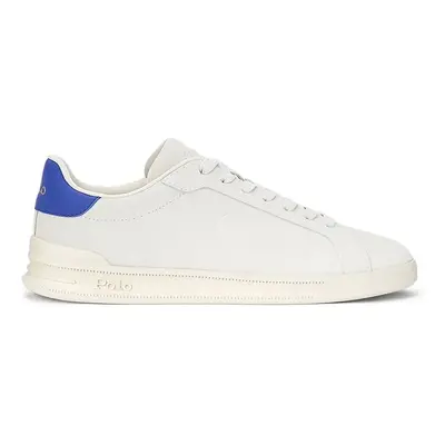 Kožené sneakers boty Polo Ralph Lauren Hrt Crt Ii bílá barva, 809955691001