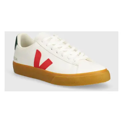 Kožené sneakers boty Veja Campo bílá barva, CP0503497