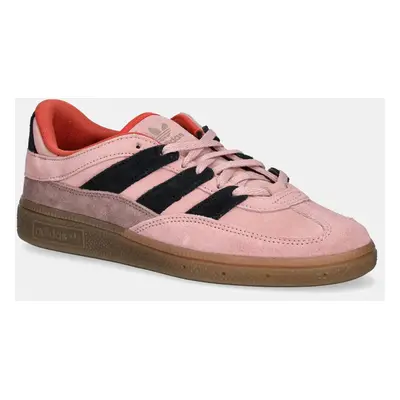 Semišové sneakers boty adidas Originals Handball Spezial ST W růžová barva, JI2605