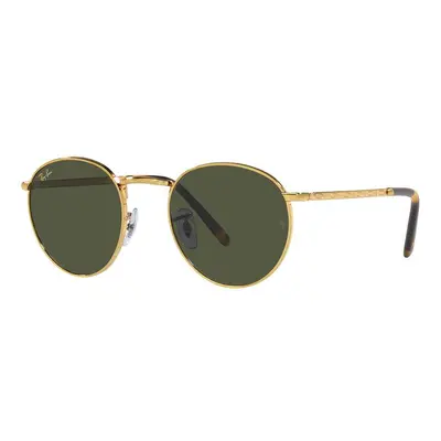 Sluneční brýle Ray-Ban NEW ROUND zlatá barva, 0RB3637