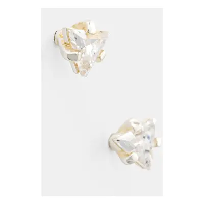 Stříbrné náušnice HATTON LABS Triangle Earrings HL-S5-653-01