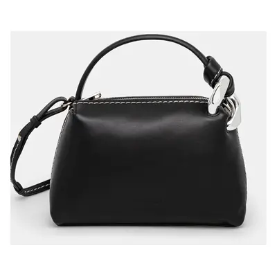 Kožená kabelka JW Anderson The Jwa Small Corner Bag černá barva, HB0674.LA0232.999