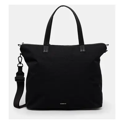 Taška Sandqvist Everyday Weekender Bag Medium černá barva, SQA2442