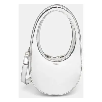 Kabelka Coperni Mirrored Crossbody Mini Swipe stříbrná barva, COPBA38BISF6005