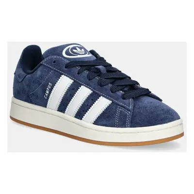 Semišové sneakers boty adidas Originals Campus 00s tmavomodrá barva, JR8163